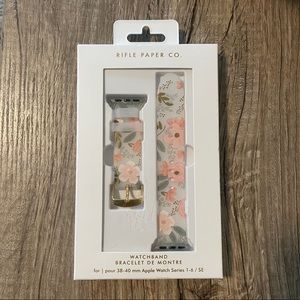 Rifle Paper Co Apple Watch band